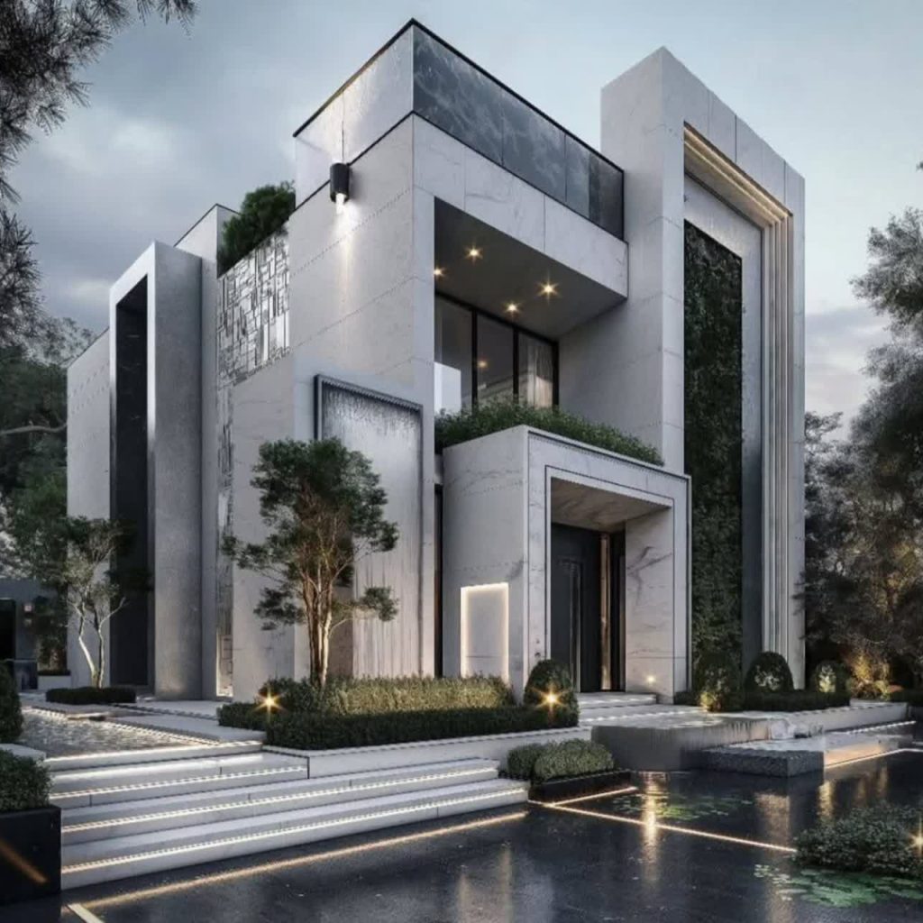 طراحی ویلا مدرن با نرم‌افزار Revit، رندر حرفه‌ای با Unreal Engine و تجربه VR